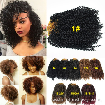 Online shopping cheap high quality synthetic afro kinky curly braiding hair weave